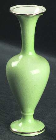 Pastel Ware Green (Not Molded) 5" Bud Vase by Royal Winton