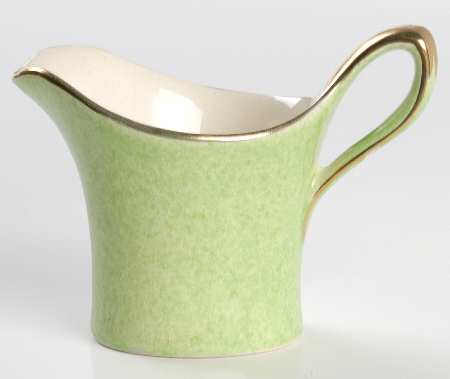 Pastel Ware Green (Not Molded) Eaton Individual Breakfast Set Creamer