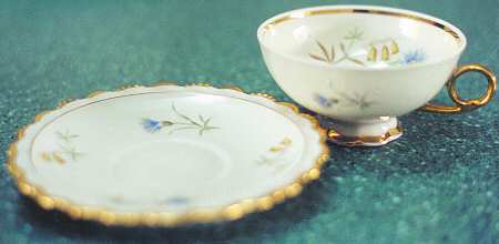 RHA5 Footed Cup & Saucer Set