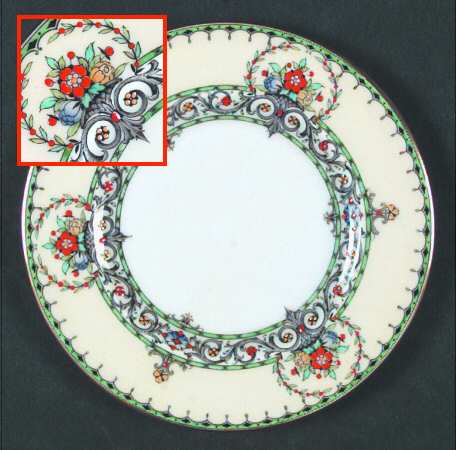 Chalons (Gold Trim) by Royal Worcester