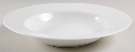 Colonnade White Rim Soup Bowl