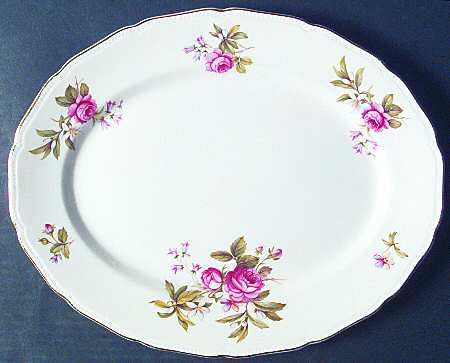 Summer Glory 14" Oval Serving Platter