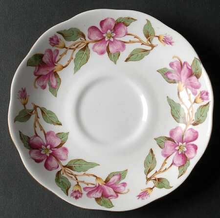 Periwinkle Pink Saucer