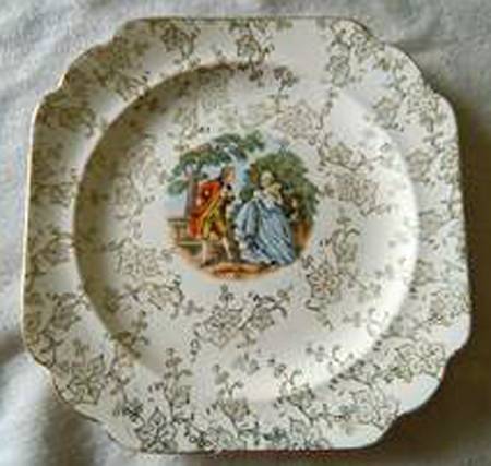 RYL134 Square Salad Plate