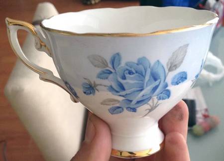 Margaret Rose Footed Cup