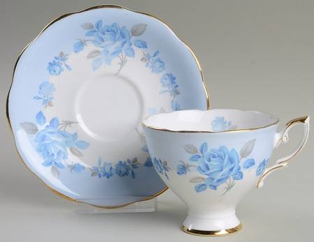 Margaret Rose Footed Cup & Saucer Set