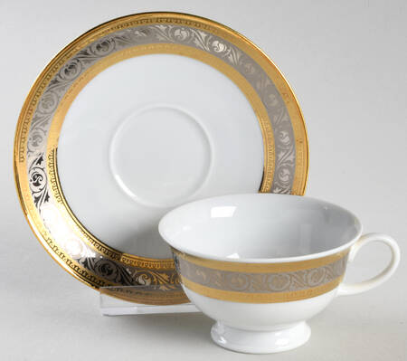 Monaco Espresso Cup and Saucer Set