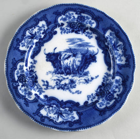 Farm Animals A Blue by Royal Doulton