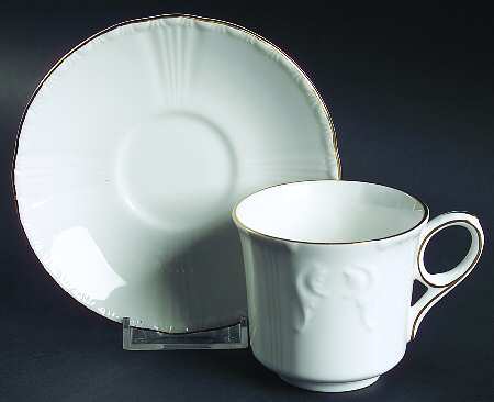Monarch Footed Demitasse Cup & Saucer Set
