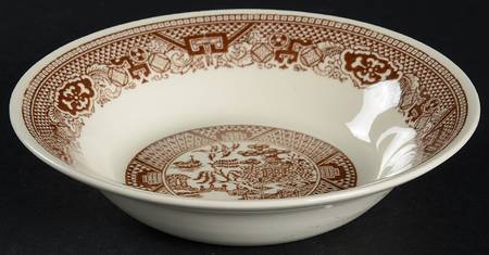 Brown Willow Fruit/Dessert (Sauce) Bowl