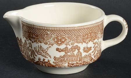 Brown Willow Creamer