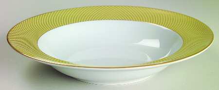 Siam Yellow Rim Soup Bowl