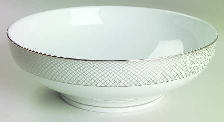 Siam Platinum 9" Round Vegetable Bowl