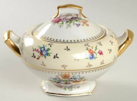 Carousel Sugar Bowl & Lid