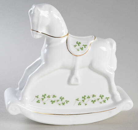 Trellis Shamrock Giftware Figural Bank