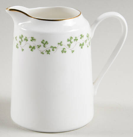 Trellis Shamrock Giftware Shannon Creamer