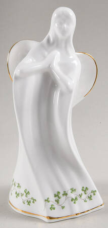 Trellis Shamrock Giftware Angel Figurine