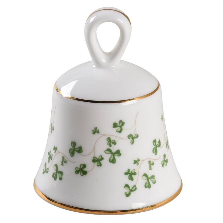 Trellis Shamrock Giftware Bell by Royal Tara