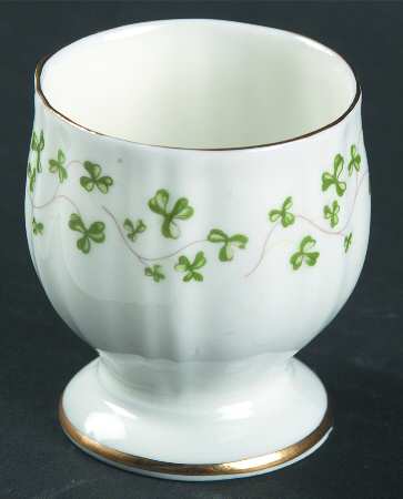Trellis Shamrock Giftware Single Egg Cup