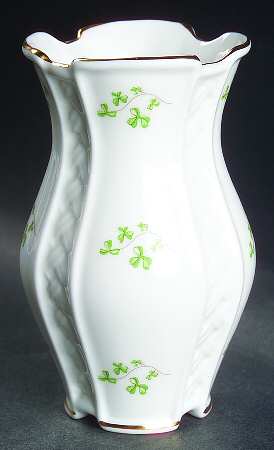 Trellis Shamrock Giftware Posy Vase