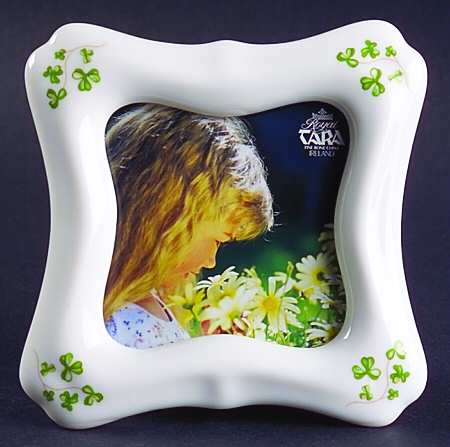 Trellis Shamrock Giftware Square Picture Frame