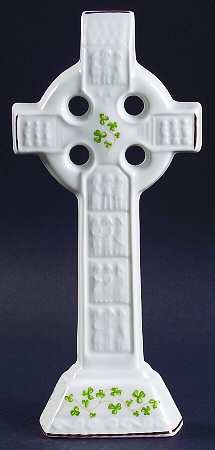 Trellis Shamrock Giftware Door Plaque