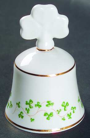 Trellis Shamrock Giftware Bell