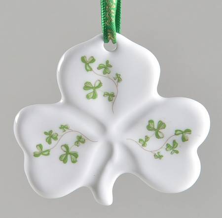 Trellis Shamrock Giftware Ornament