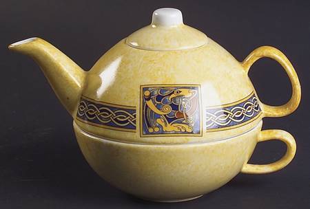 Irish Treasure Collection Individual Teapot & Lid with Cup