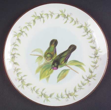 Humming Birds Collection Salad Plate
