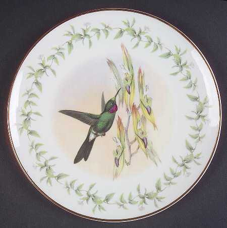 Humming Birds Collection Salad Plate