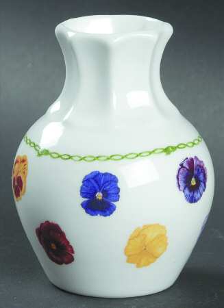 Pansies Bluebell Vase