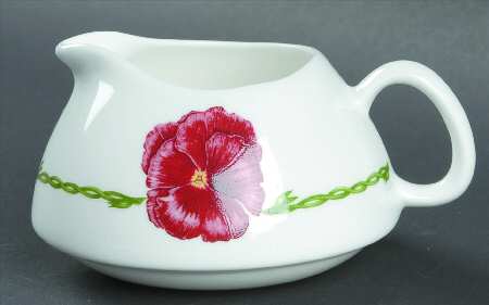 Pansies Individual Stacking Creamer