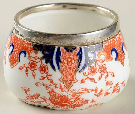 2712 Mini Open Sugar Bowl w/Sterling Rim