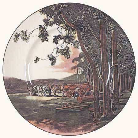 Timber Wagon by Royal Doulton