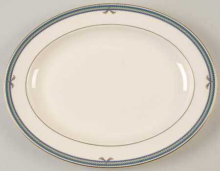 Cordeliere 13" Oval Serving Platter