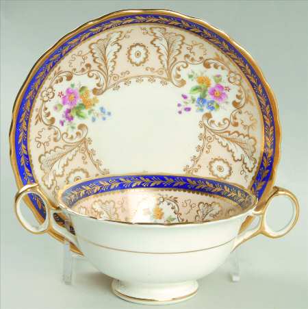 T1612 Footed Bouillon Cup & Saucer