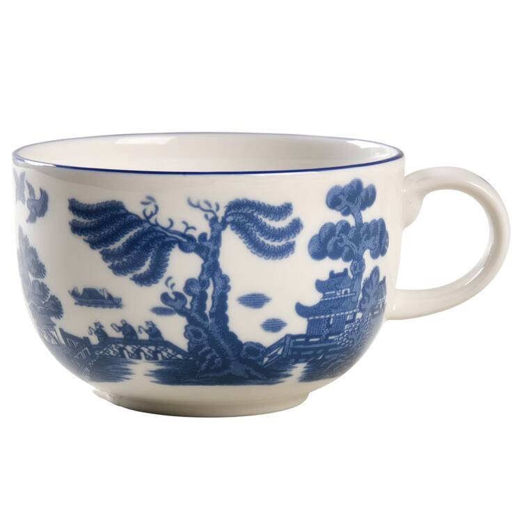 Real Old Willow (No Gold) Flat Cup