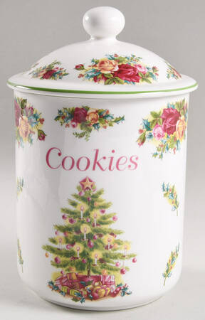 Old Country Roses (Holiday Classic Collection) Cookie Jar & Lid