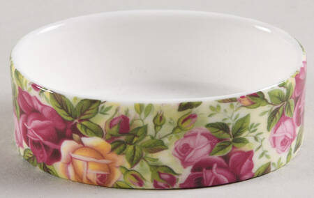 Old Country Roses Chintz Collection Oval Trinket Box No Lid