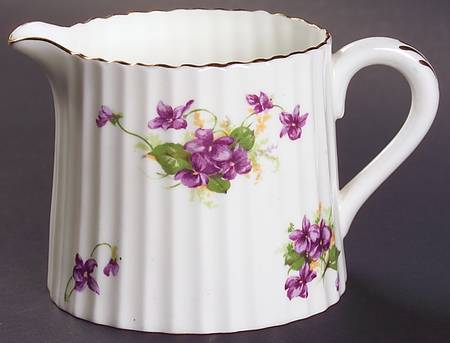 Violet (Fluted) Creamer