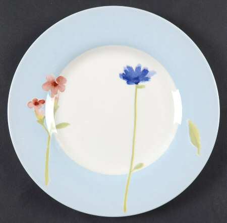 Watercolour Salad Plate