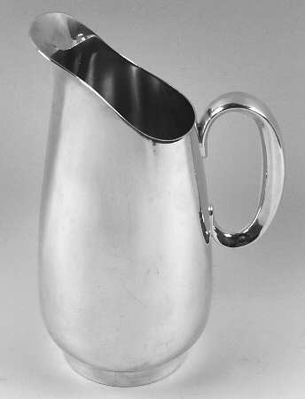 Embassy (Silverplate, 1988, Hollowware) Silverplate Water Pitcher