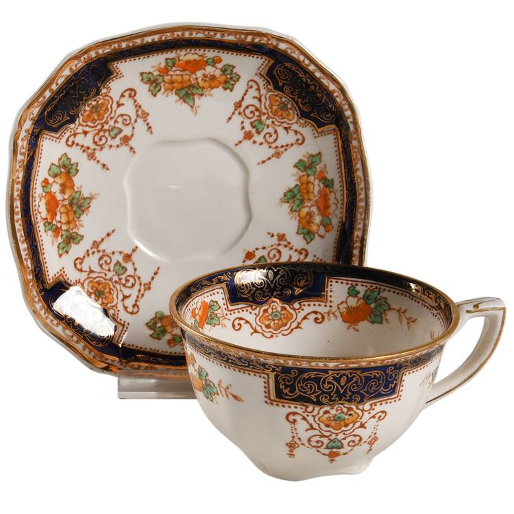 ROV13 Flat Cup & Saucer Set