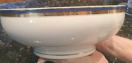 Tabriz 10" Large Salad Serving Bowl
