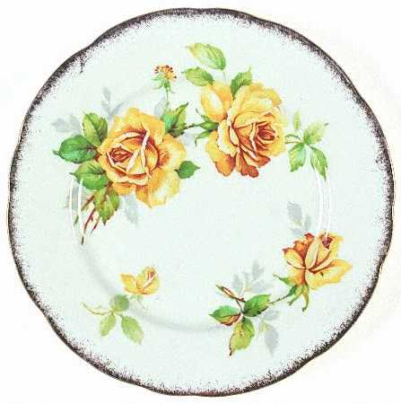 Royal Rose Bread & Butter Plate