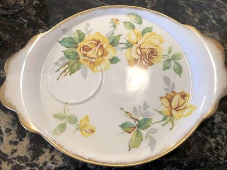 Royal Rose Snack Plate
