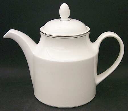 Concord Platinum (Paladio Shape) Teapot & Lid
