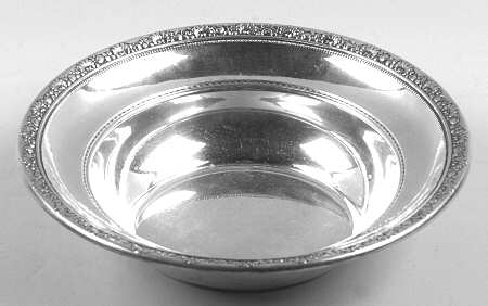 Medici (Sterling, Hollowware) Medium Sterling Round Vegetable Bowl
