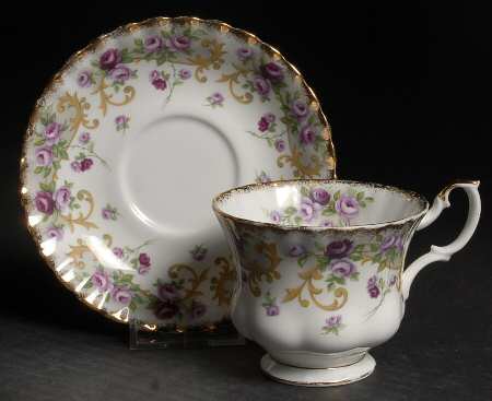 Lavinia (Sheraton Series) Footed Cup & Saucer Set